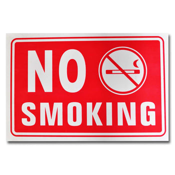 No Smoking Plastic Sign (BS13) tradingmadeeasy.co.uk
