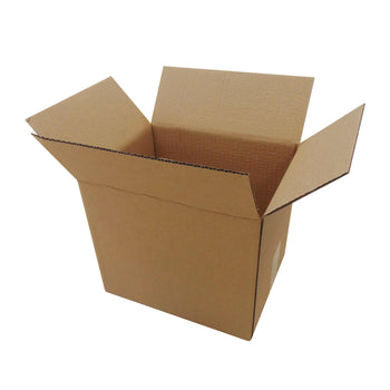 Cardboard Carton Flat Packed Boxes 220 x 180 x 190mm Type D tradingmadeeasy.co.uk