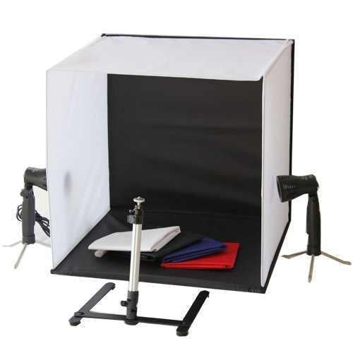 Mini Portable Photo Studio With Lighting Kit & Bag. tradingmadeeasy.co.uk