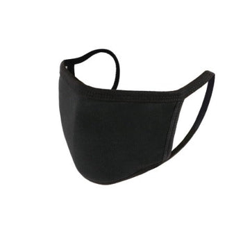 Unisex Black Cotton Reusable Washable Face Protection Mask tradingmadeeasy.co.uk