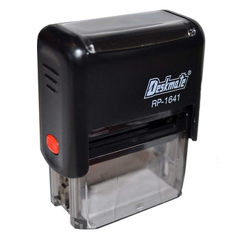 Rubber Stamp Self Inking Kit Business Name Address Letters Number Signs tradingmadeeasy.co.uk