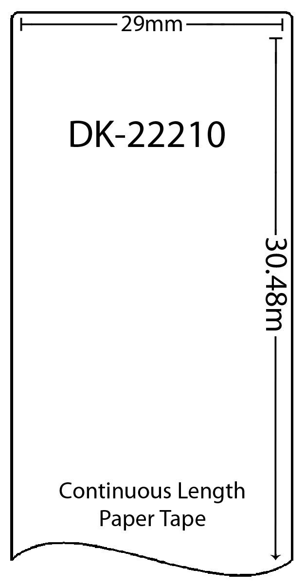 Compatible Brother Labels DK-22210
