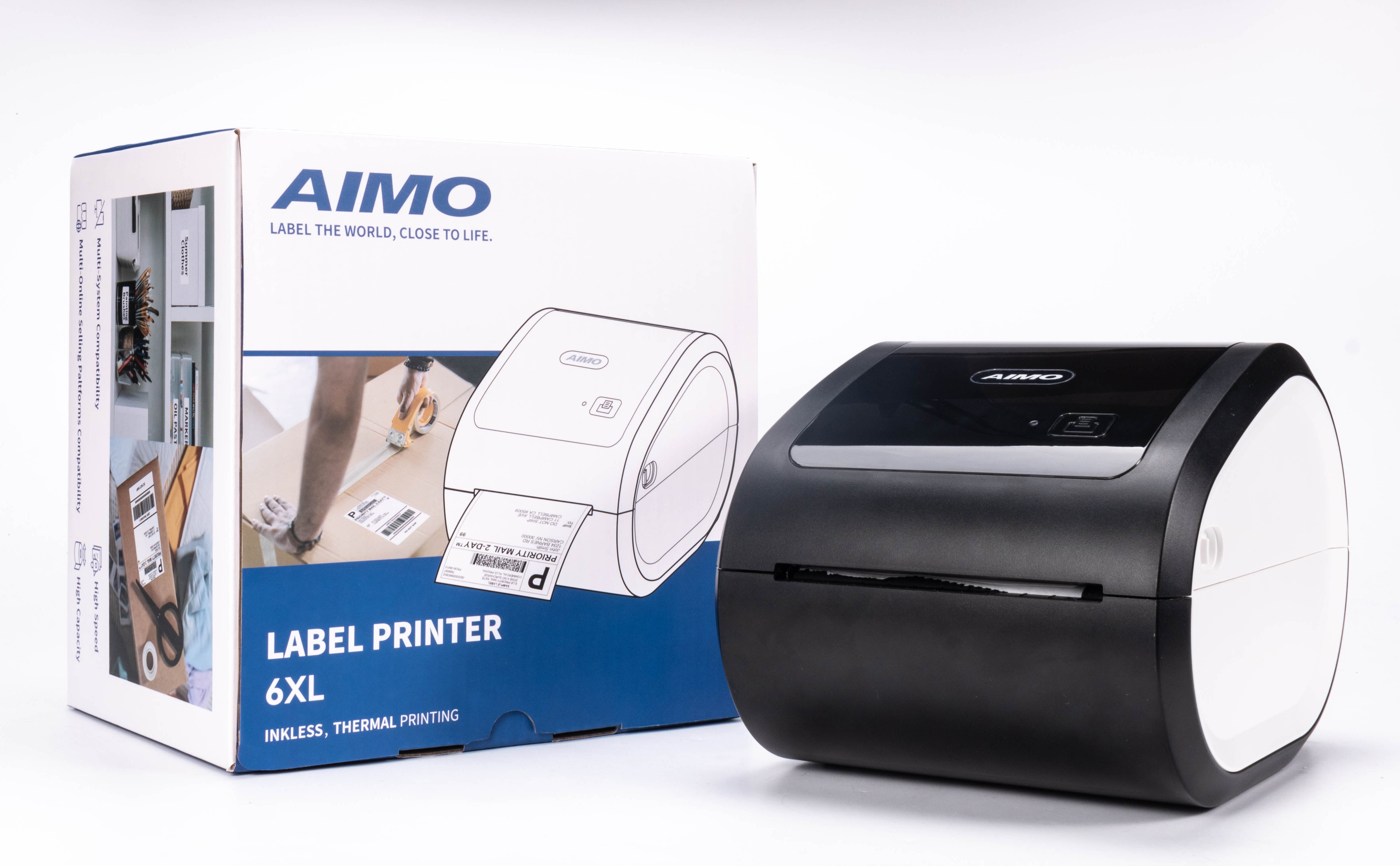 Aimo Bluetooth Thermal Label Printer 6XL Compatible With Amazon, Ebay ...