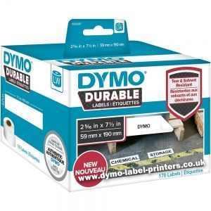 Dymo LabelWriter 1933087 DURABLE Large Shelving Labels - NEW! tradingmadeeasy.co.uk