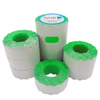 26 x 12mm Green CT4 Permanent- 10,000 Labels tradingmadeeasy.co.uk