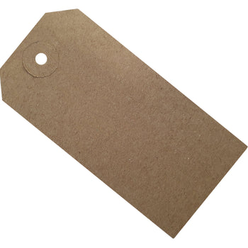 100 x Unstrung Brown Buff Card Clothing Tags 108mm x 54mm tradingmadeeasy.co.uk