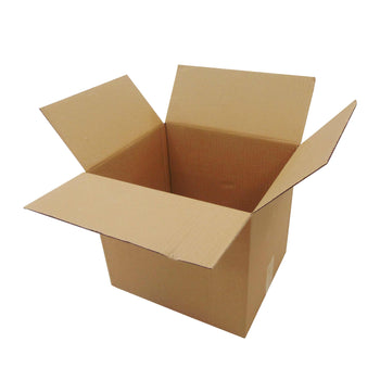 Cardboard Carton Flat Packed Boxes 280 x 240 x 250mm Type F tradingmadeeasy.co.uk
