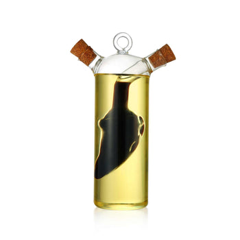 Olive Oil and Vinegar Dual Glass Dispenser Bottle (VB10) tradingmadeeasy.co.uk