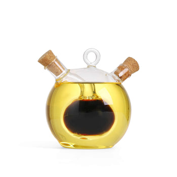 Olive Oil and Vinegar Dual Glass Dispenser Bottle (VB11) tradingmadeeasy.co.uk