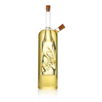 Olive Oil and Vinegar Dual Glass Dispenser Bottle (VB20) tradingmadeeasy.co.uk