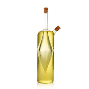 Olive Oil and Vinegar Dual Glass Dispenser Bottle (VB21) tradingmadeeasy.co.uk