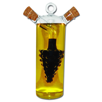 Olive Oil and Vinegar Dual Glass Dispenser Bottle (VB2) tradingmadeeasy.co.uk