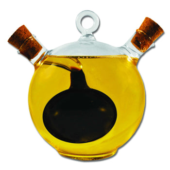 Olive Oil and Vinegar Dual Glass Dispenser Bottle (VB3) tradingmadeeasy.co.uk