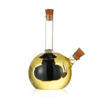 Olive Oil and Vinegar Dual Glass Dispenser Bottle (VB7) tradingmadeeasy.co.uk