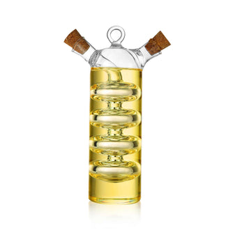 Olive Oil and Vinegar Dual Glass Dispenser Bottle (VB9) tradingmadeeasy.co.uk