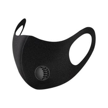 Unisex Black Reusable Face Protection Mask With Filter tradingmadeeasy.co.uk