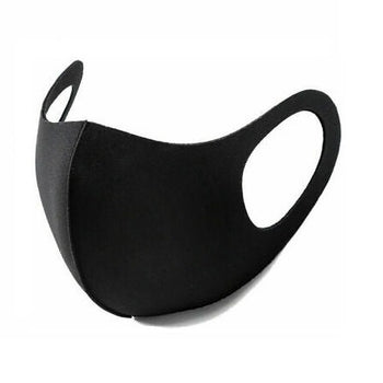 Washable Black Face Mask Reusable Unisex Face Protection Adults tradingmadeeasy.co.uk